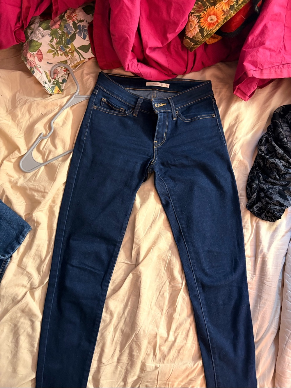 Levi's Women's Dark Blue Skinny Jeans
